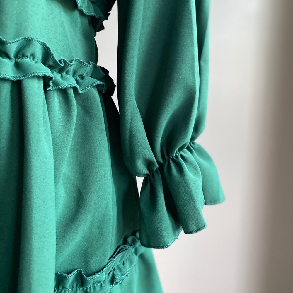 🔹New🔹Open Back Ruffle Dress - Picture 7 of 10